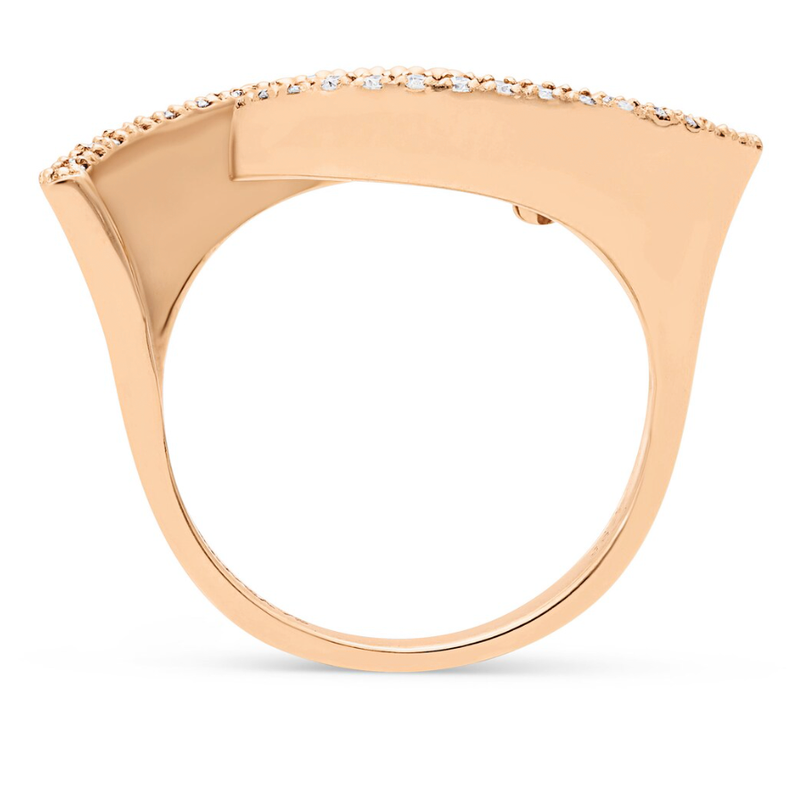 0.5 Carat Round Cut White Sapphire Ring -JEWELBUYS