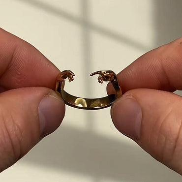 Personalized Finger Gold Ring-JEWELBUYS