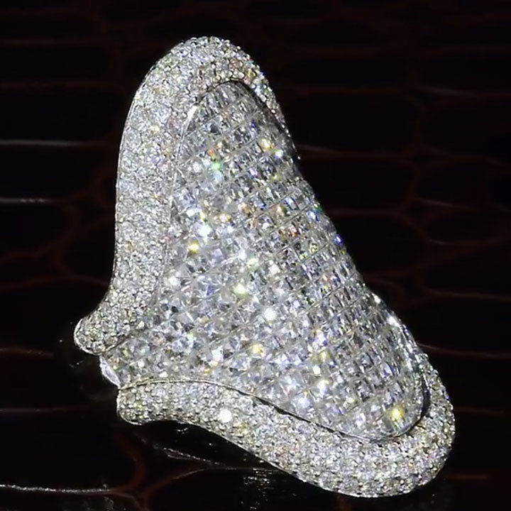 Gorgeous Cocktail Ring Diamond Ring - JEWELBUYS