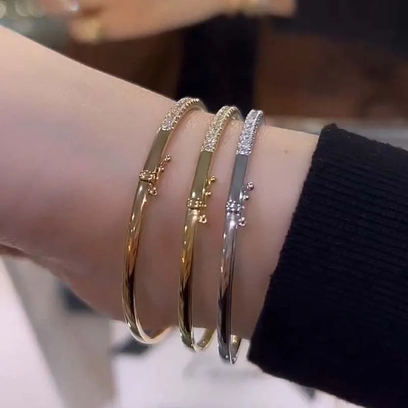 Classic 2ctw Round Cut White Sapphire Single Row Bracelet-JEWELBUYS