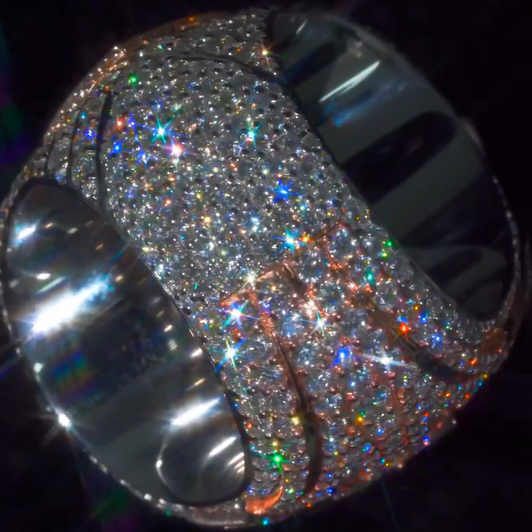 Luxury 8 ctw Sapphire Multi-Cut White Full Set Ring - JEWELBUYS