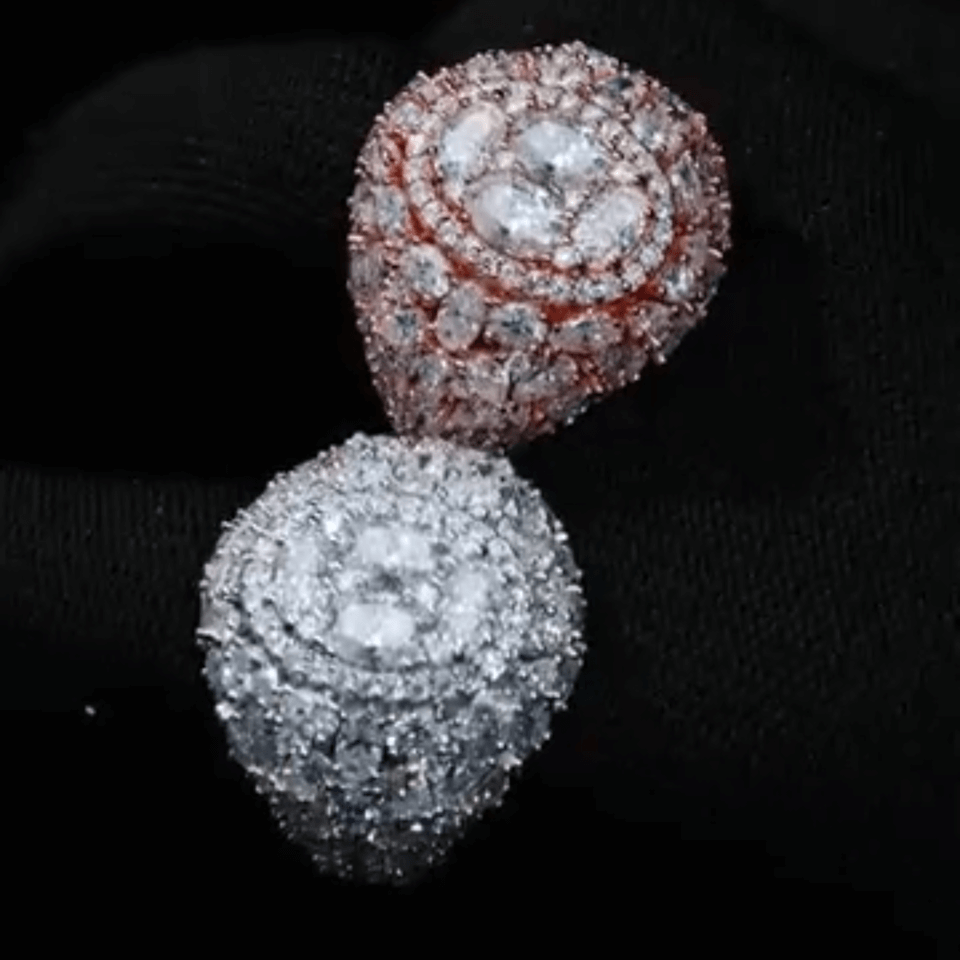 Sparkling 5ct Multi-Cut White Sapphire Engagement Ring-JEWELBUYS