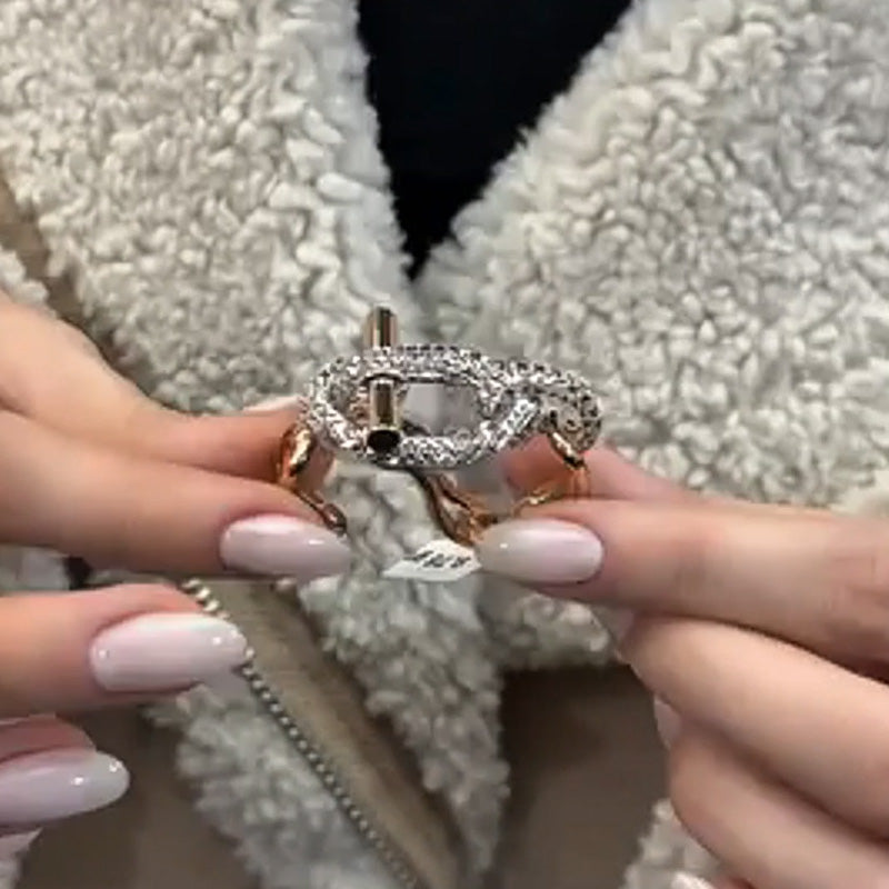 2.0 Ctw Bike Model Ring-JEWELBUYS