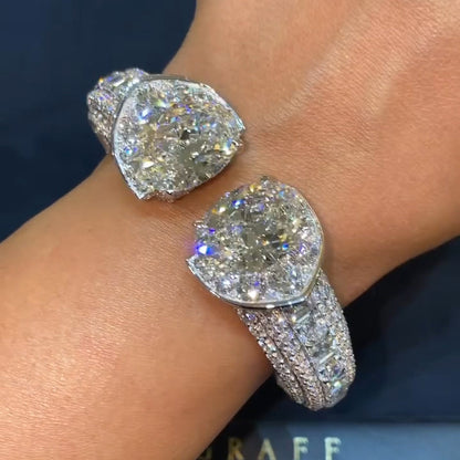 Gorgeous Oval Cut Diamond Bracelet - JEWELBUYS