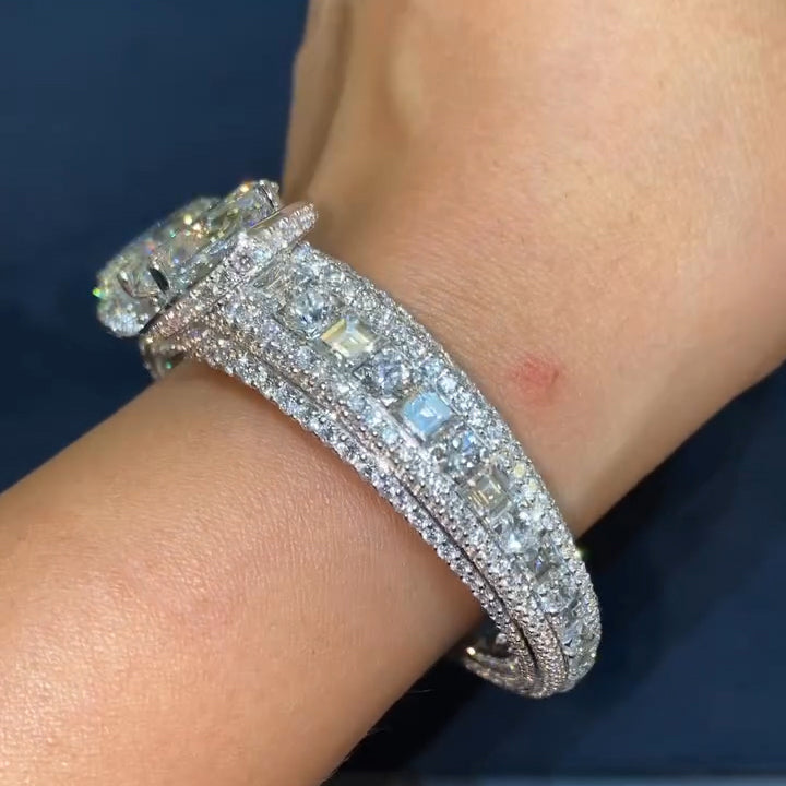 Gorgeous Oval Cut Diamond Bracelet - JEWELBUYS