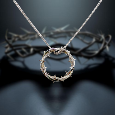 0.6ctw Crown Of Thorns Pendant-JEWELBUYS