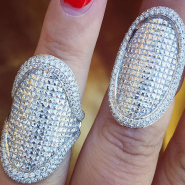 Gorgeous Cocktail Ring Diamond Ring - JEWELBUYS