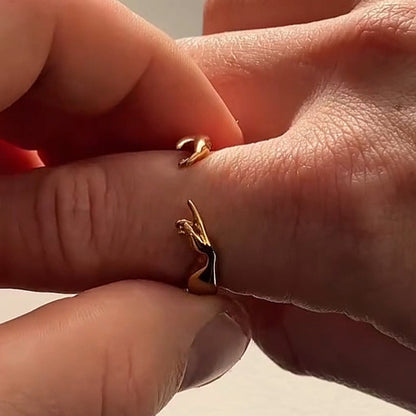 Personalized Finger Gold Ring-JEWELBUYS