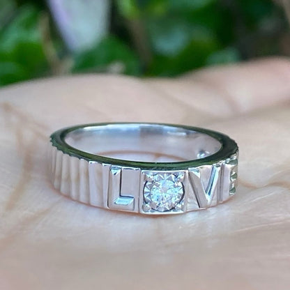 1.2Ct Love Sapphire Band- JEWELBUYS