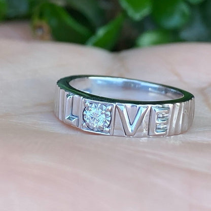 1.2Ct Love Sapphire Band- JEWELBUYS