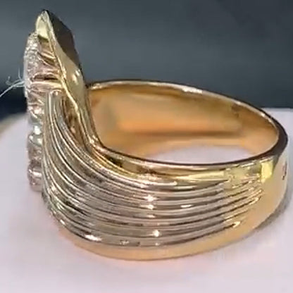 2.0ctw Streamlined Design Seven Sapphire Vintage Ring- JEWELBUYS