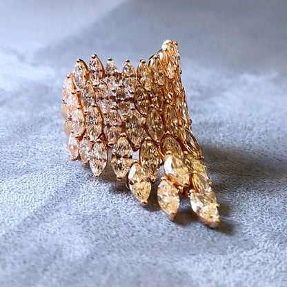 23.17ctw Marquise Luxury Gemstone Ring Collection -JEWELBUYS