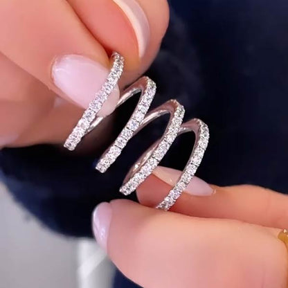 1.0ctw Spiral Ring -JEWELBUYS