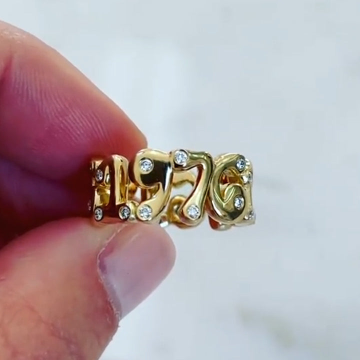 0.3Ctw Cute Sapphire Hollow Band-JEWELBUYS