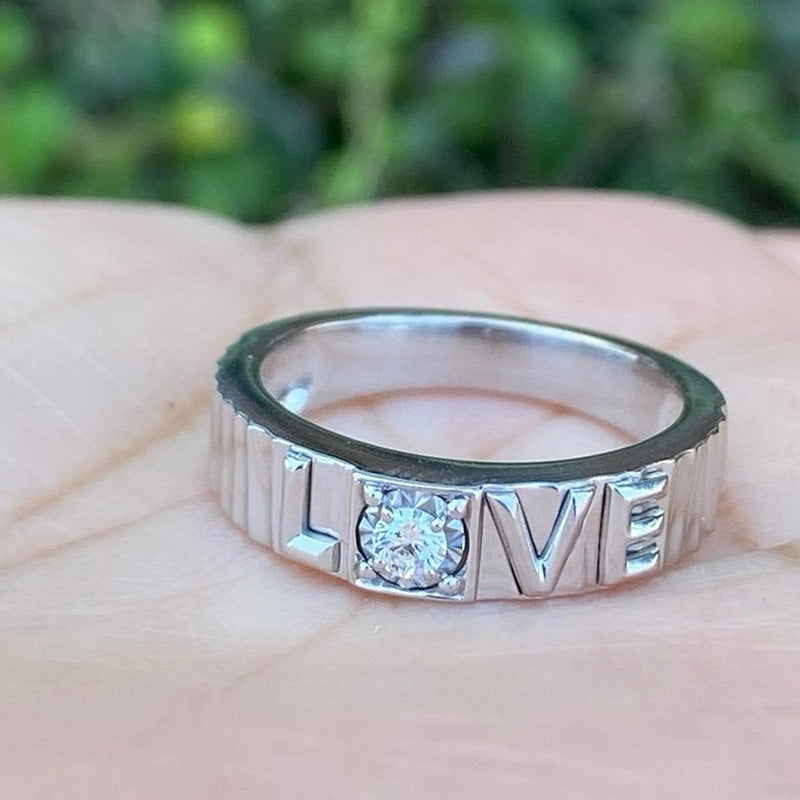 1.2Ct Love Sapphire Band- JEWELBUYS