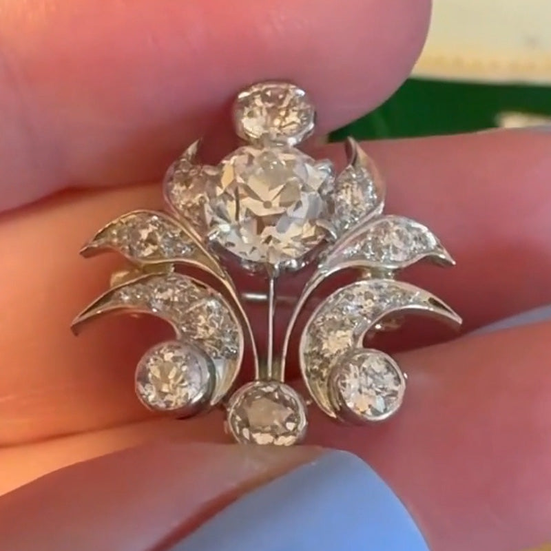 Old Cut Vintage Style Sapphire Pendant Ring-JEWELBUYS-JEWELBUYS