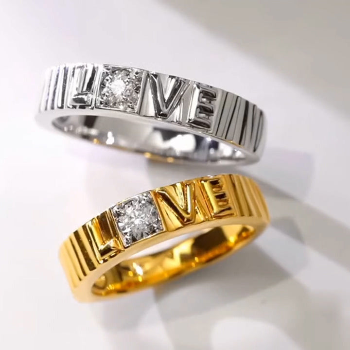 1.2Ct Love Sapphire Band- JEWELBUYS