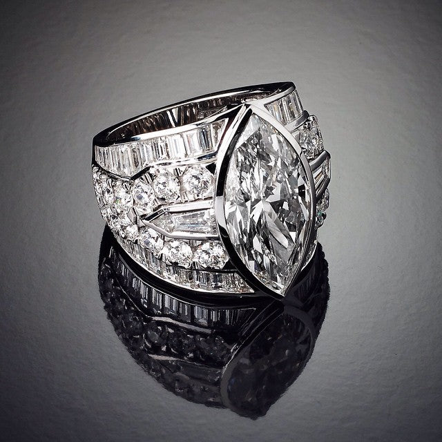 8ctw Marquise Cut Sapphire Wide Ring-JEWELBUYS