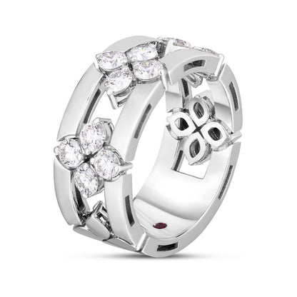 1ctw Round Cut Open Frame Gemstone Ring -JEWELBUYS