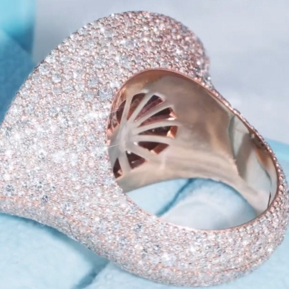 15.0 Ctw Marquise Cut White Sapphire Devil's Eye Full Set Ring-JEWELBUYS