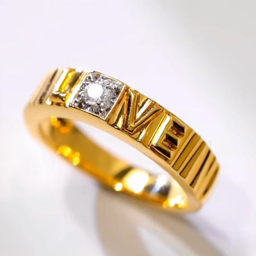 1.2Ct Love Sapphire Band- JEWELBUYS