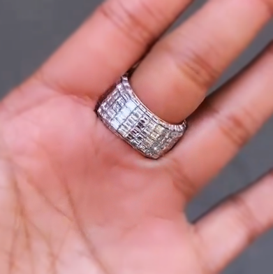 Gorgeous 20 ctw Round Cut White Gemstone Full Set Ring -JEWELBUYS