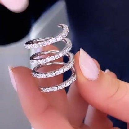 1.0ctw Spiral Ring -JEWELBUYS