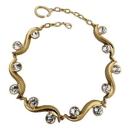 European and American style wave gemstone necklace and earring-JEWELBUYS