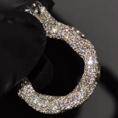 6.5Ctw Radiant Cut Twisted Arm Personalized Ring-JEWELBUYS