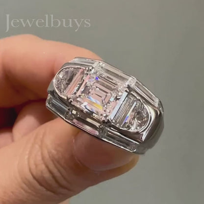 3ct Multi-Cut Cocktail Wedding Ring - JEWELBUYS