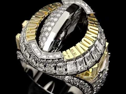 6ct Sporty Design Marquise Cut White Sapphire Engagement Ring in Silver-JEWELBUYS