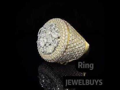 4.4ctw Baguette, Marquis and Pear Sapphire Ring-JEWELBUYS