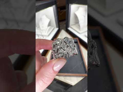 4.0Ctw Pear-shaped and marquise-shaped exquisite sapphire bands- JEWELBUYS