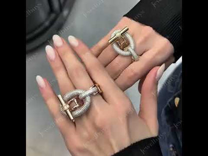2.0 Ctw Bike Model Ring-JEWELBUYS
