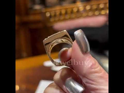 4ct Radiant Cut Solitaire Modern Style Engagement Ring-JEWELBUYS