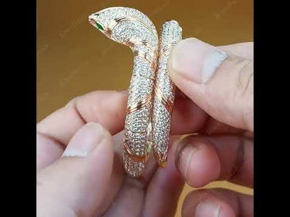 Luxury snake necklace, earrings, ring, and bracelet set-JEWELBUYS