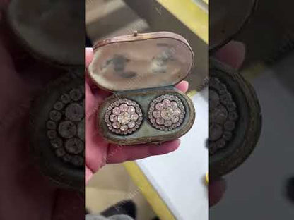 2.2Ctw Exquisite Vintage Sapphire Earrings-JEWELBUYS