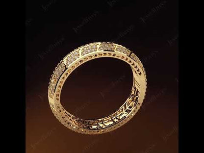 6.37ctw Round Sapphires Bold Iconic Design Bracelet-JEWELBUYS
