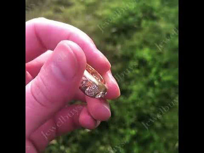 2.1ctw Vintage Cut Sapphire Gypsy Band-JEWELBUYS